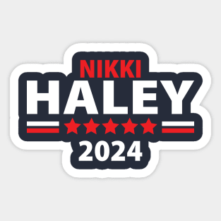 Nikki Haley President for President 2024 Sticker